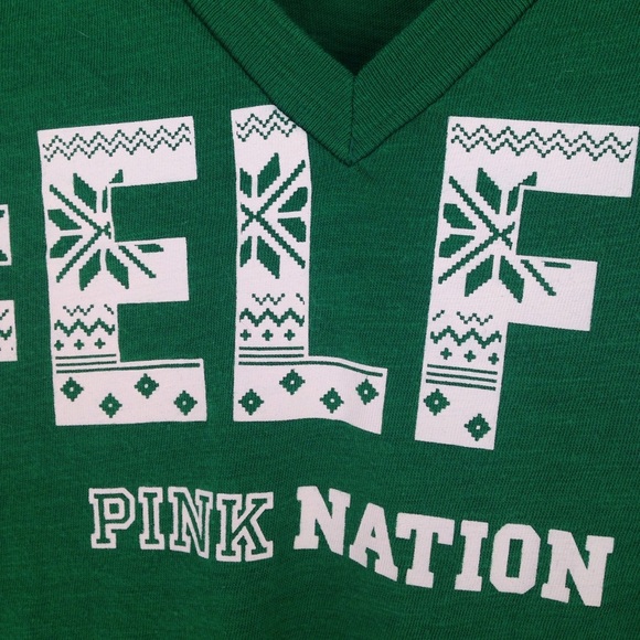 Victoria's Secret Christmas tee "#Elfie" 106 - Picture 3 of 4